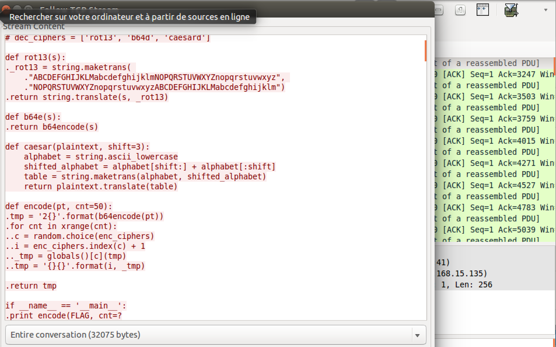 packets analysis Alt text